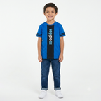 Playera cuello redondo estampada para niños (4-12 años) Paquete de 10 Pzas