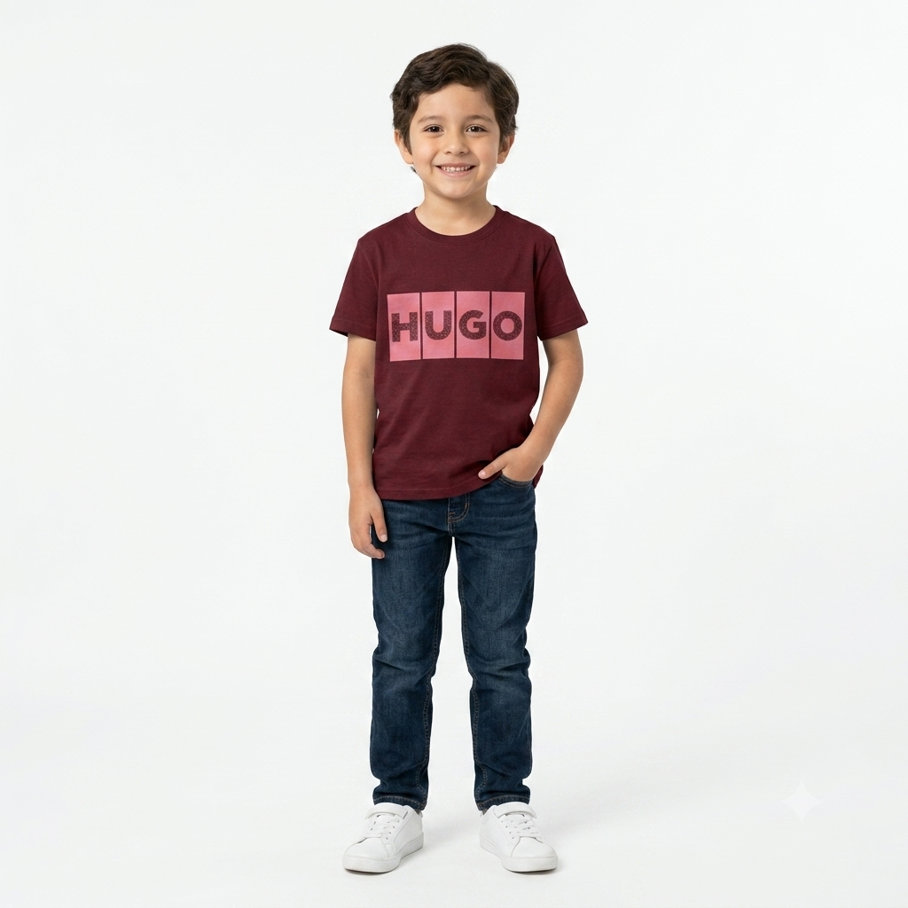 Playeras Con Pedrería Estampadas Para Niños (4-12 años) Paquete de 10 Pzs