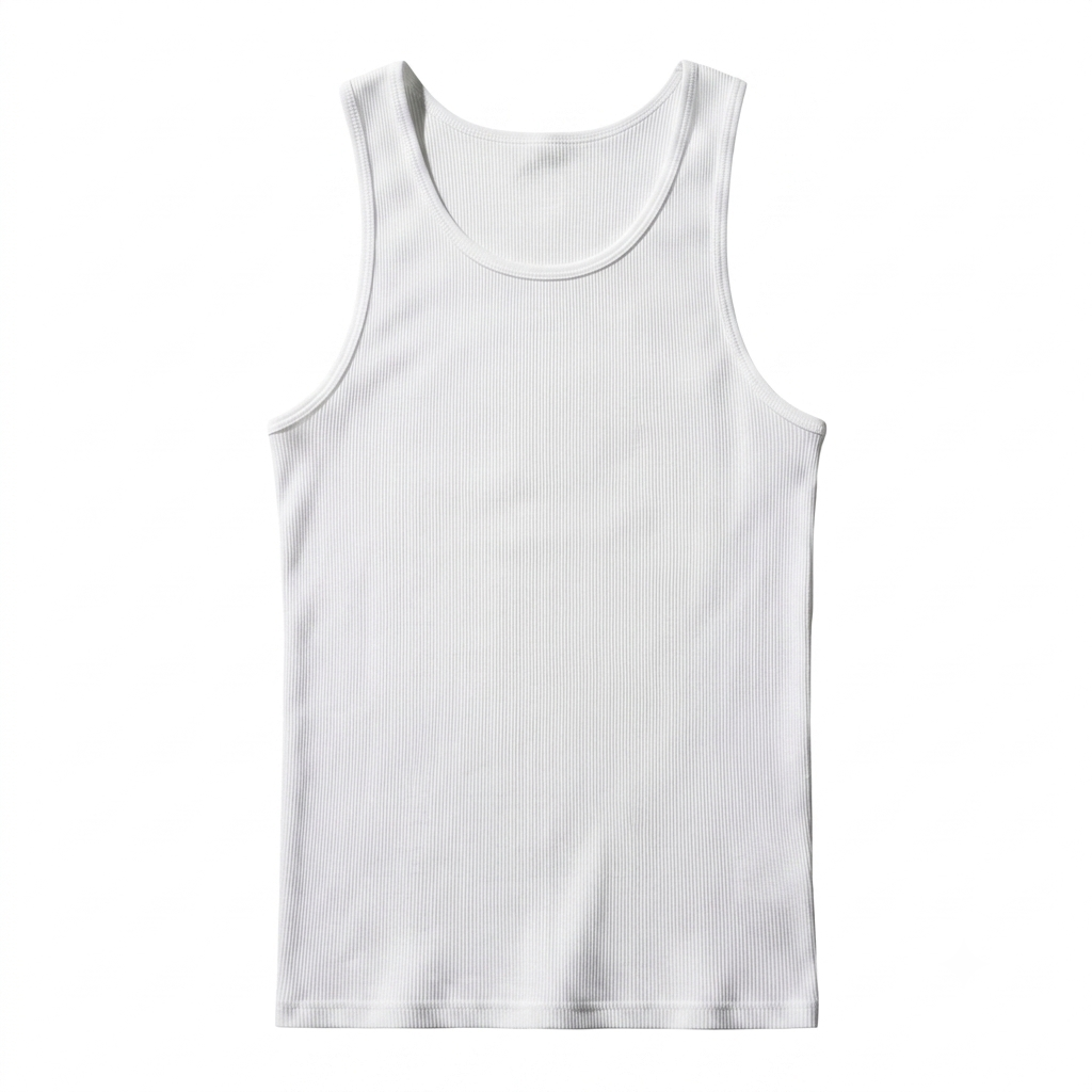 Camisetas de tirantes blanca para caballero paquete de 10 pzs